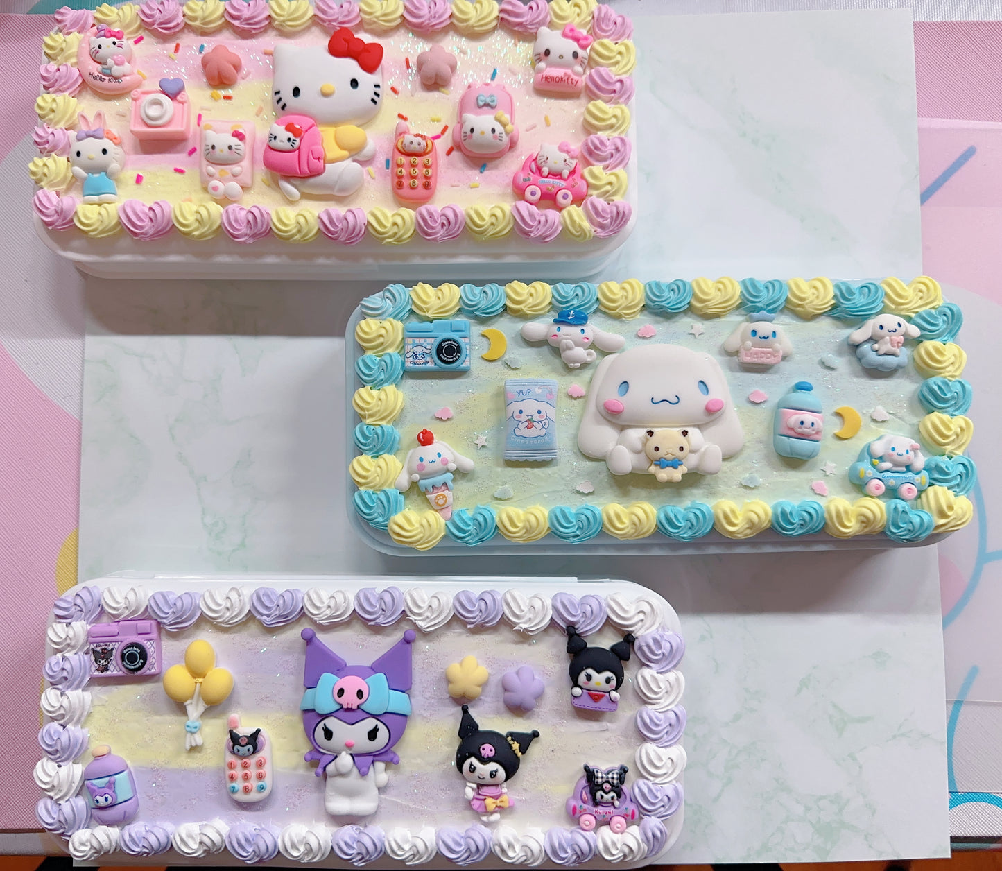 Handmade Decoden Pencil Cases