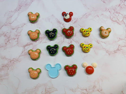 Mickey Burger Charms